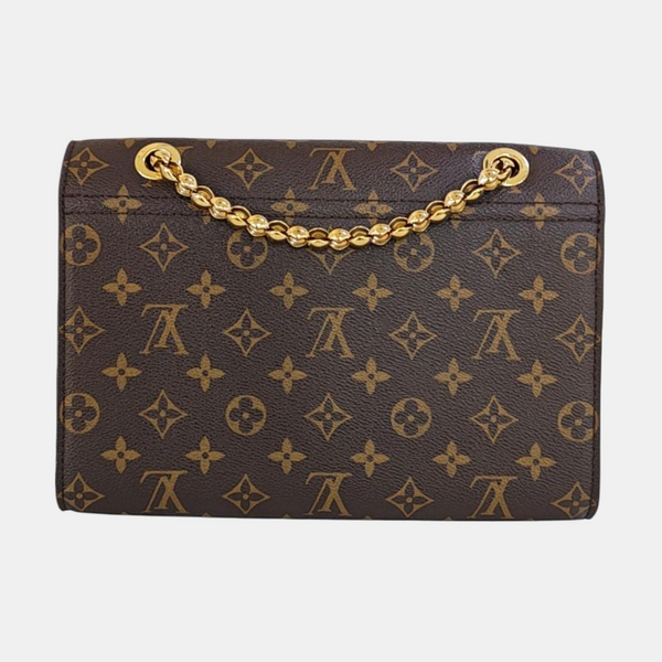 VICTOIRE Monogram Coated Canvas Brown