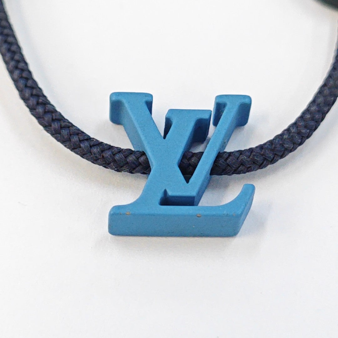 Fabric Blue Bracelet