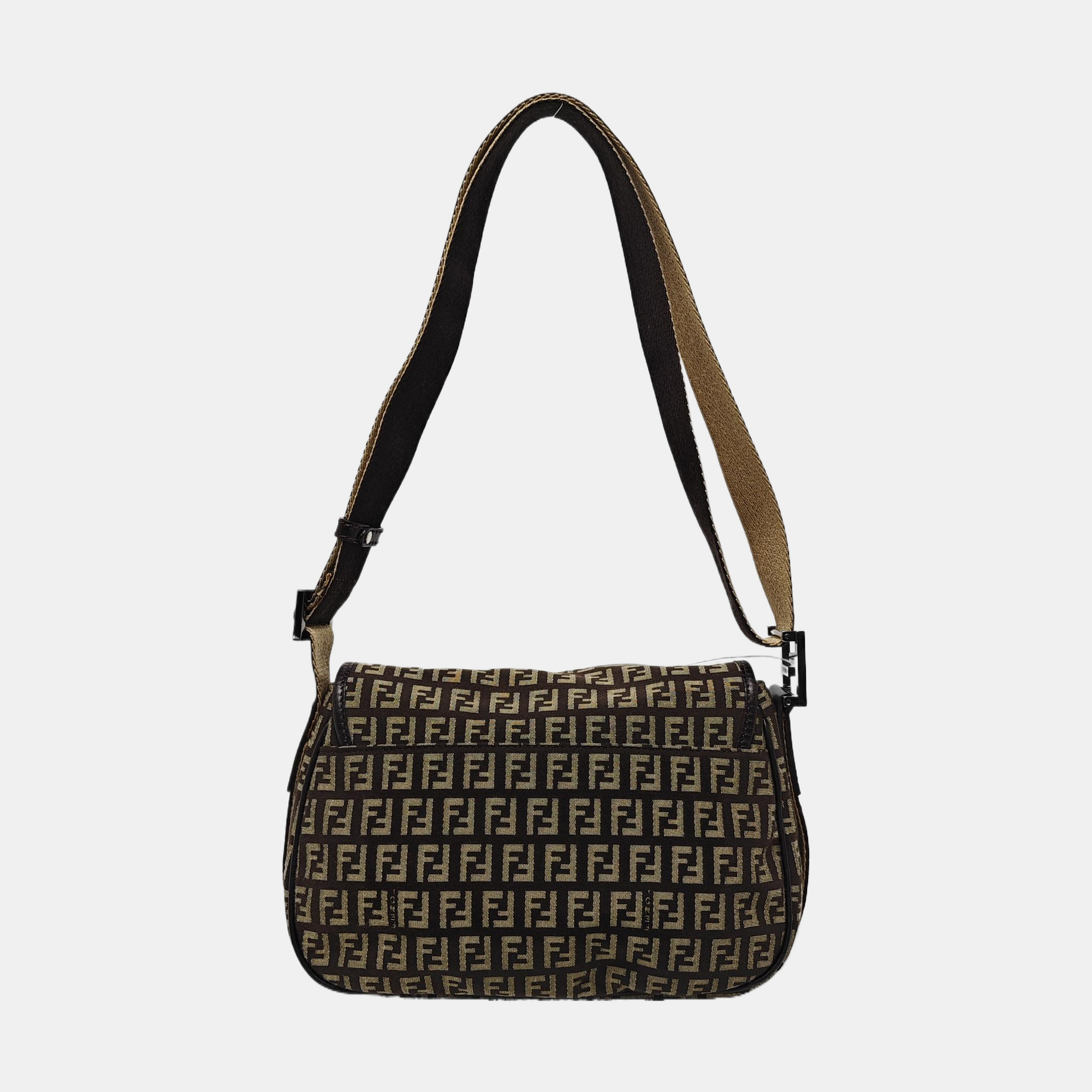 Canvas Shoulder Bag Brown