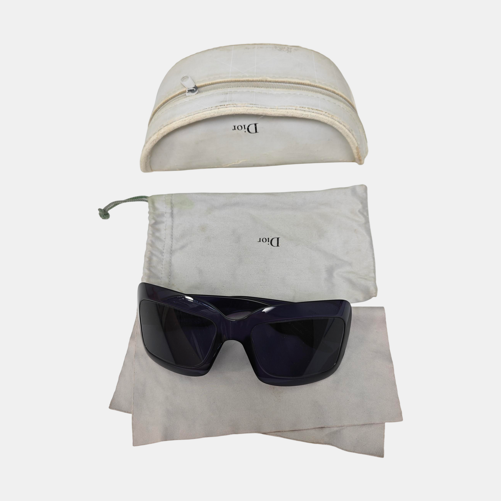 Synthetic Sunglasses Black