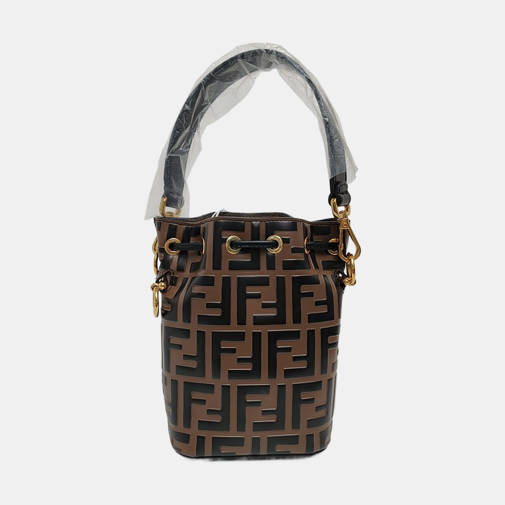 Mon Tresor Mini Monogram Calfskin Brown