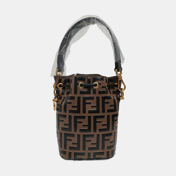 Mon Tresor Mini Monogram Calfskin Brown