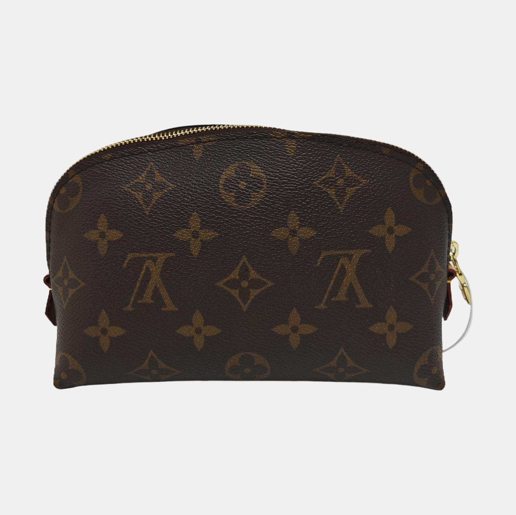 COSMETIC PM Monogram Coated Canvas Brown