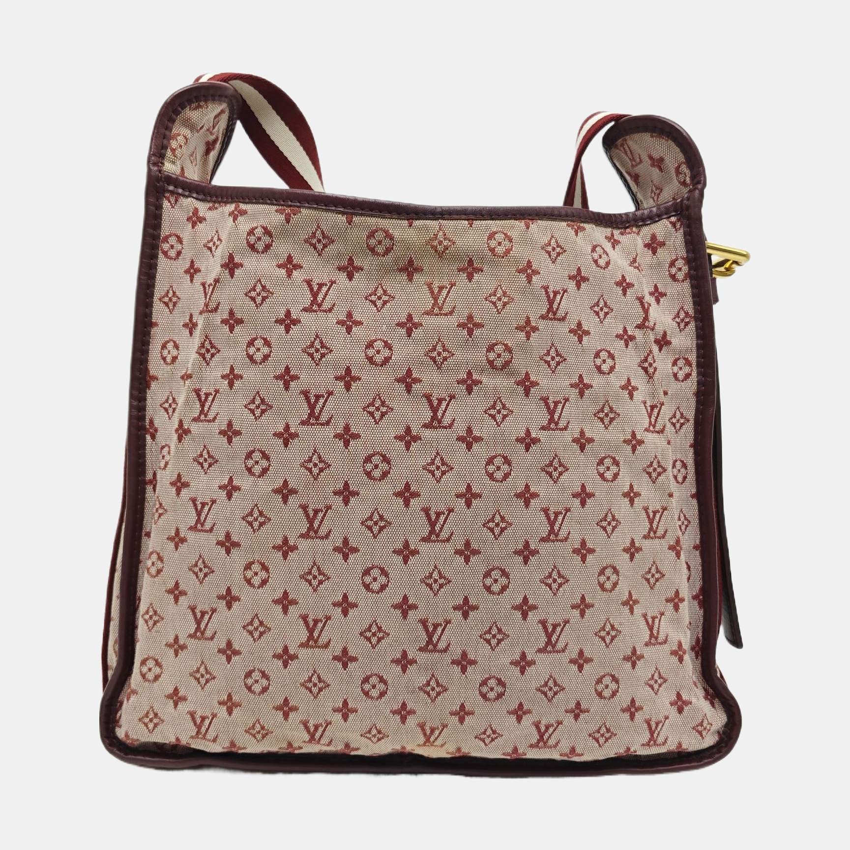 MARY KATE Monogram Canvas Red
