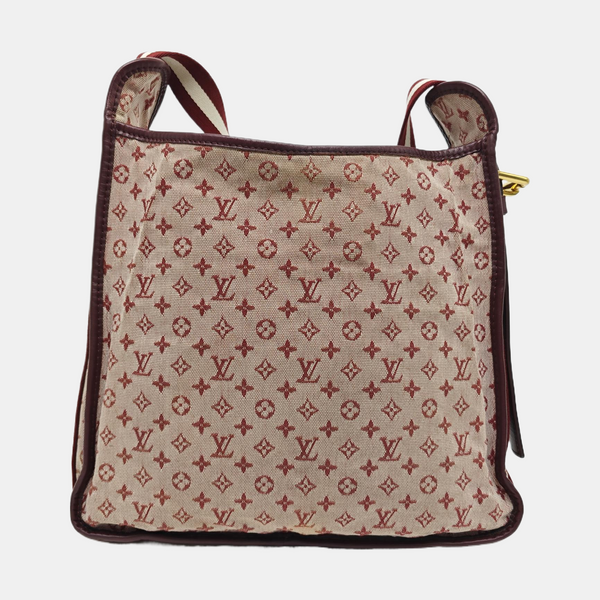 MARY KATE Monogram Canvas Red