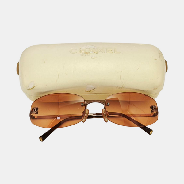 Synthetic Sunglasses Orange