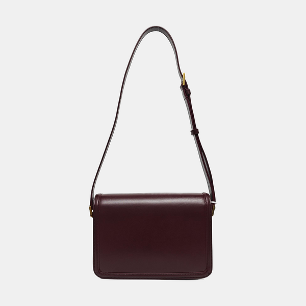SOLFERINO Medium Quilted Calfskin Red