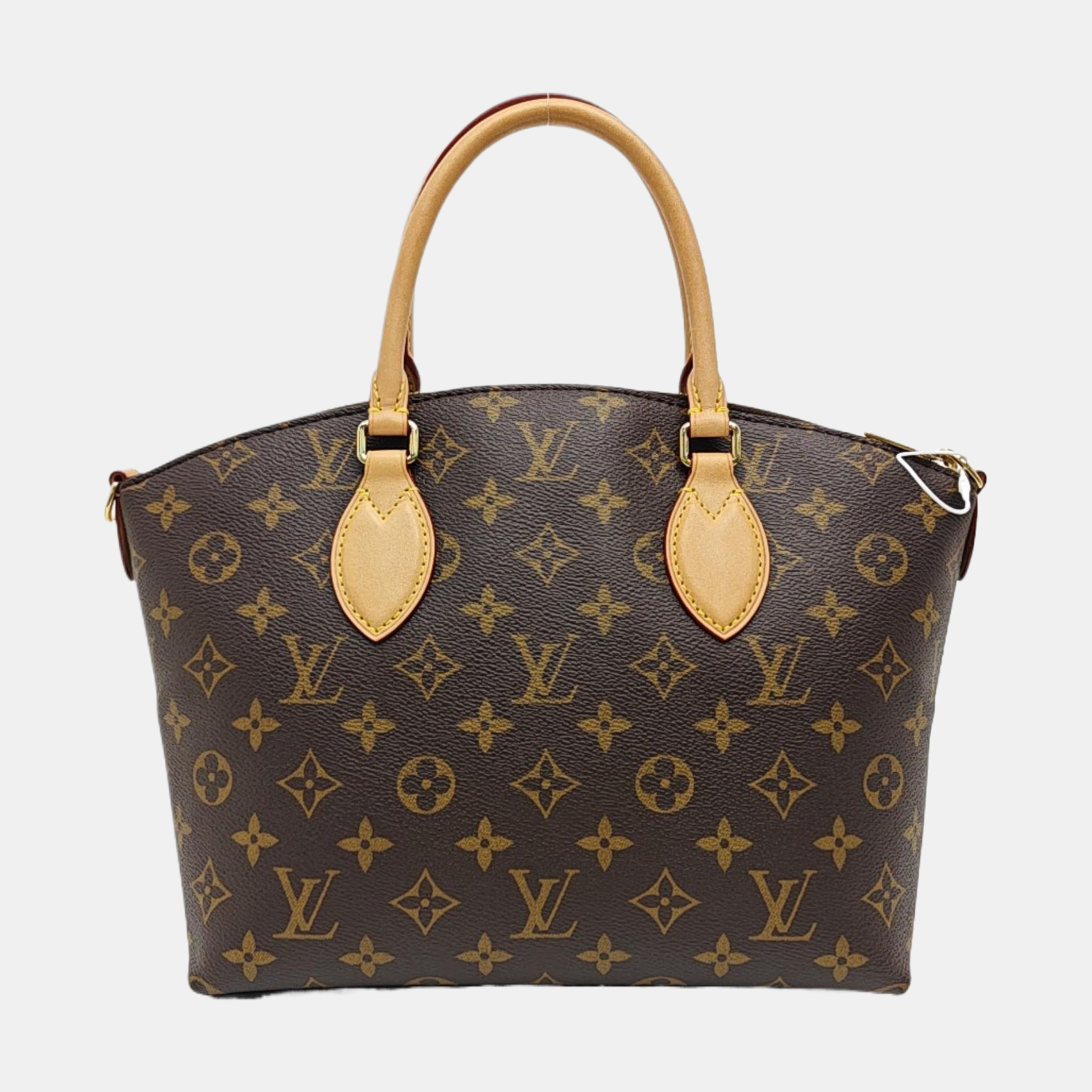 BOETIE PM Monogram Coated Canvas Brown
