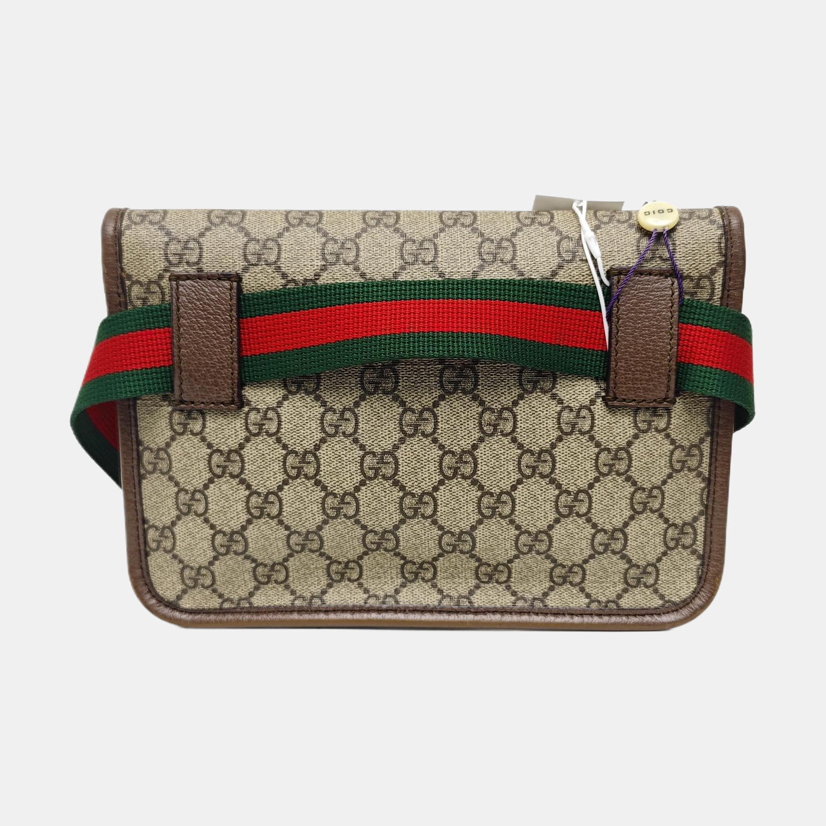 Neo Vintage Monogram Coated Canvas Beige