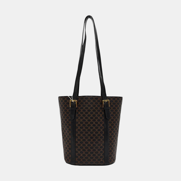 MACADAM TOTE Coated Canvas Brown