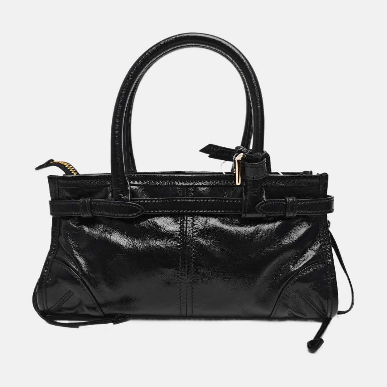Bonnie Small Calfskin Black