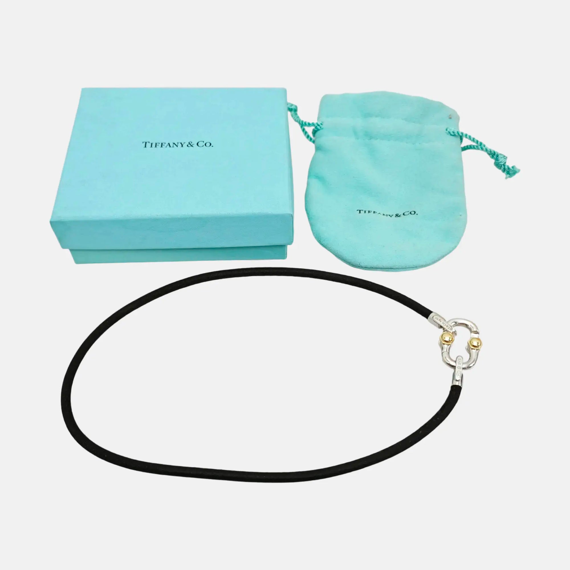 925 Sterling Silver Black Necklace