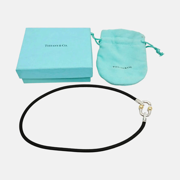 925 Sterling Silver Black Necklace