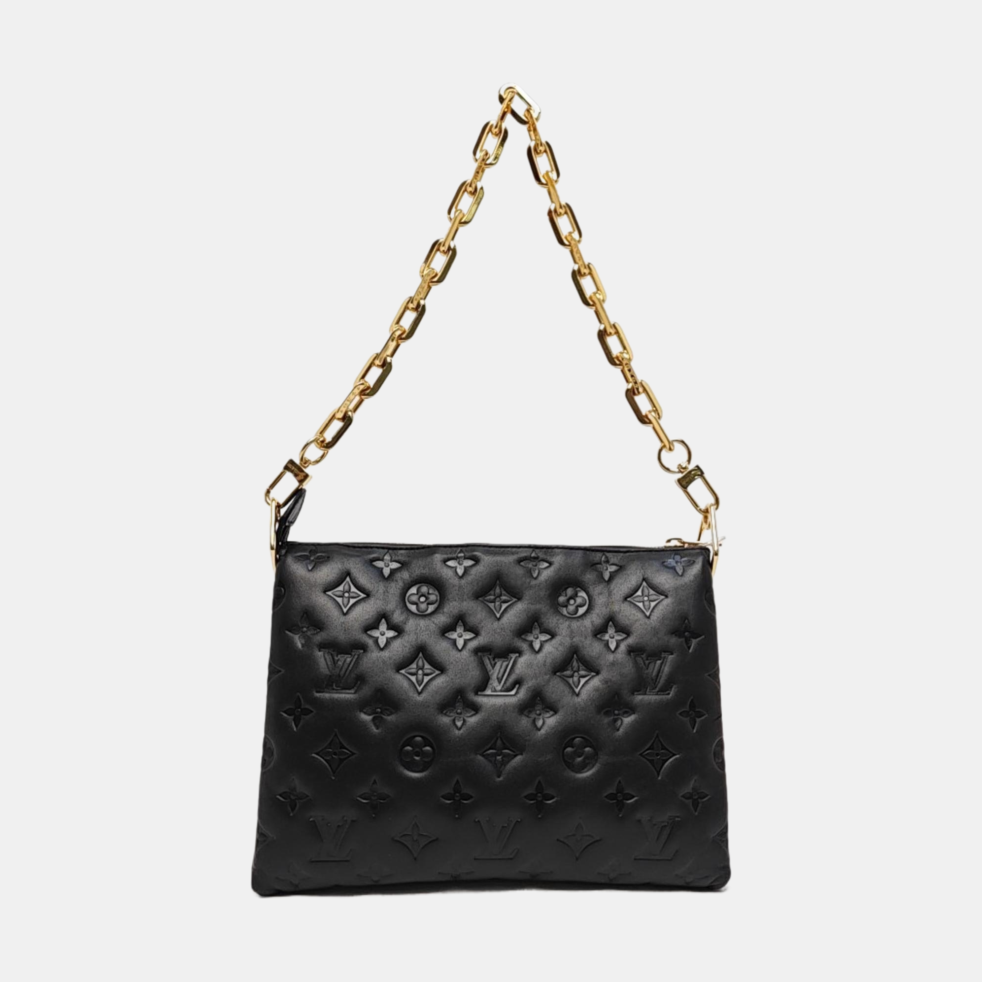 COUSSIN PM Lambskin Black