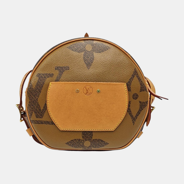 BOITE CHAPEAU MM Monogram Coated Canvas Brown