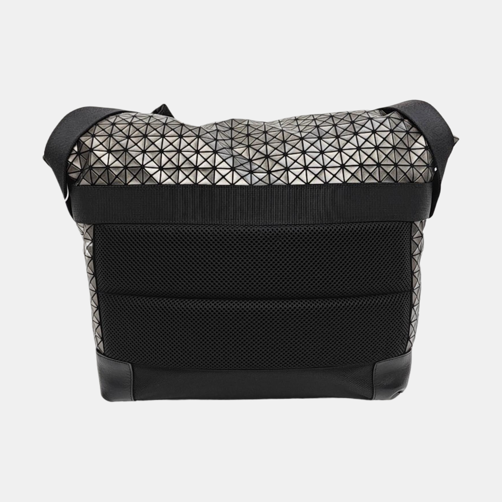 Special Material Shoulder Bag Gray