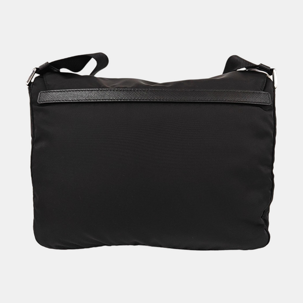 Vela Messenger Bag Nylon Black