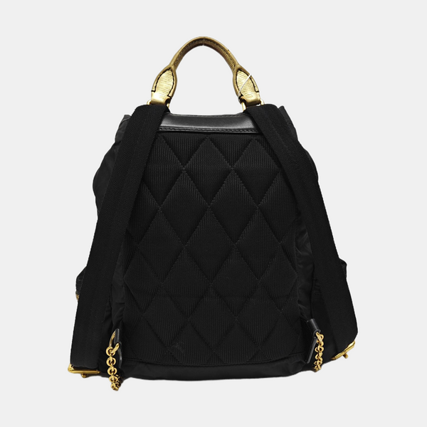 The Rucksack Medium Nylon Black