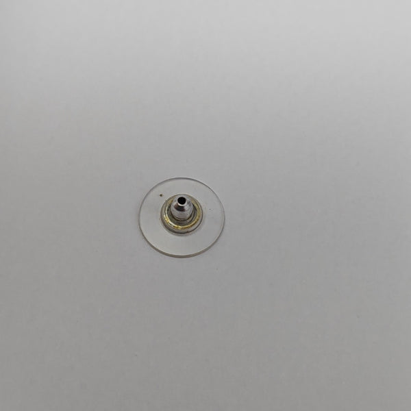 Single Earring Metal Silver Stud Earrings