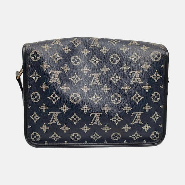 SAVANE PM Monogram Coated Canvas Blue
