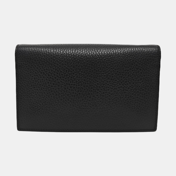 Interlocking G Small Calfskin Black