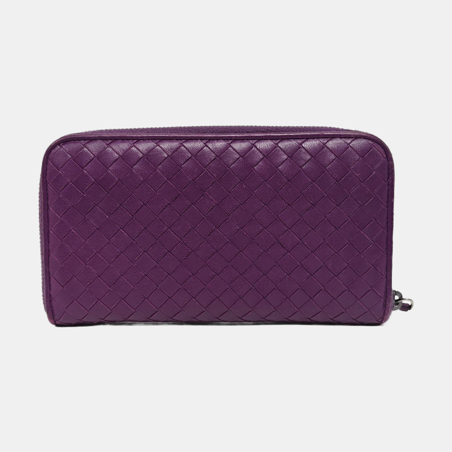 Lambskin Wallet Purple