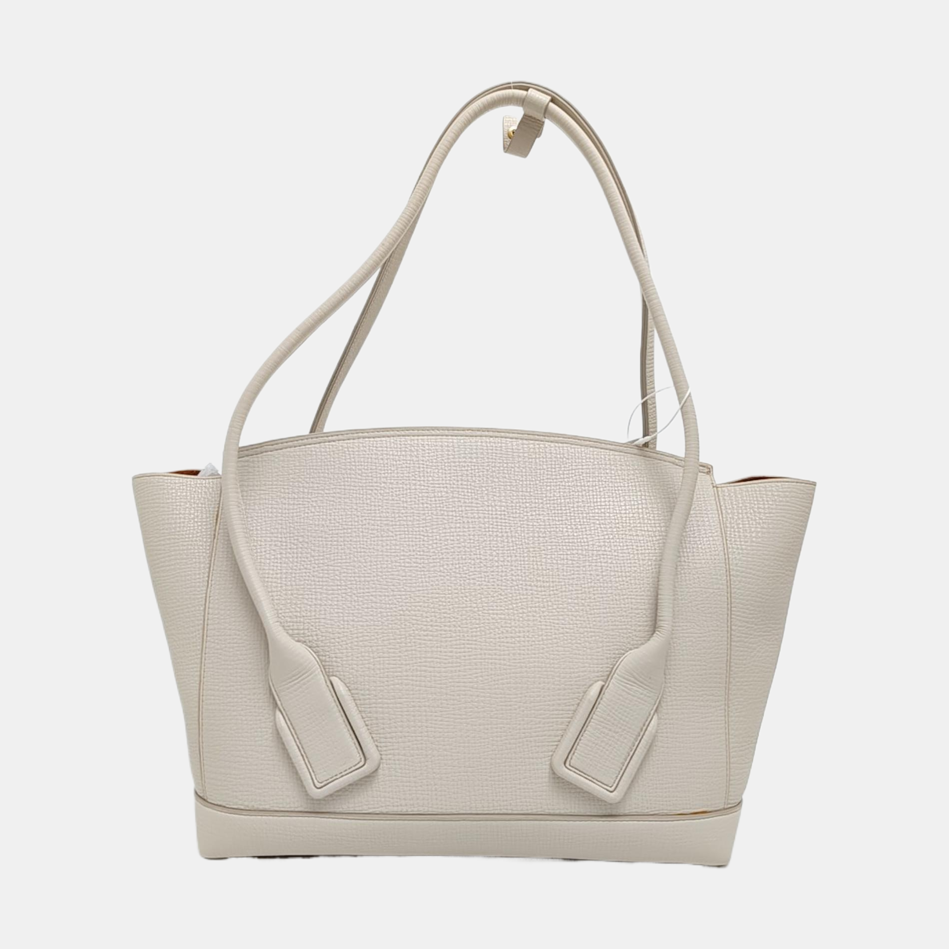 Authenticated pre-owned  Arco Medium Calfskin White - Tote Bag at Looply
