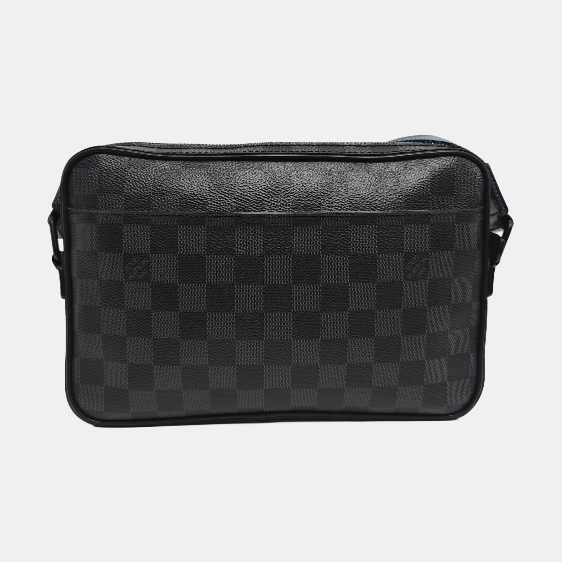 ALPHA Damier Graphite Coated Canvas Gray