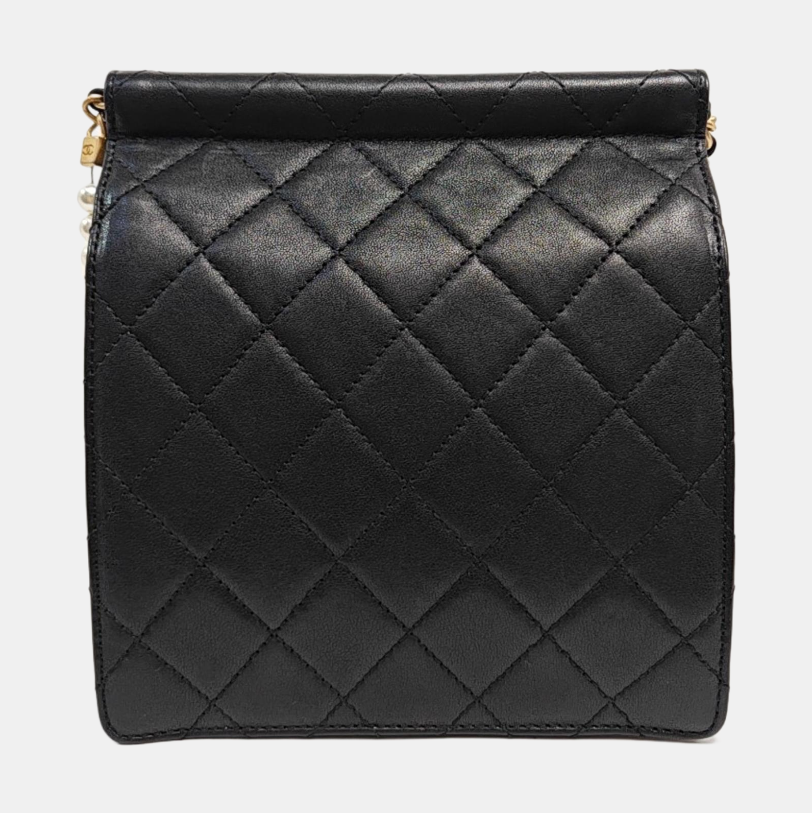 CLASSIC FLAP Mini Quilted Lambskin Black