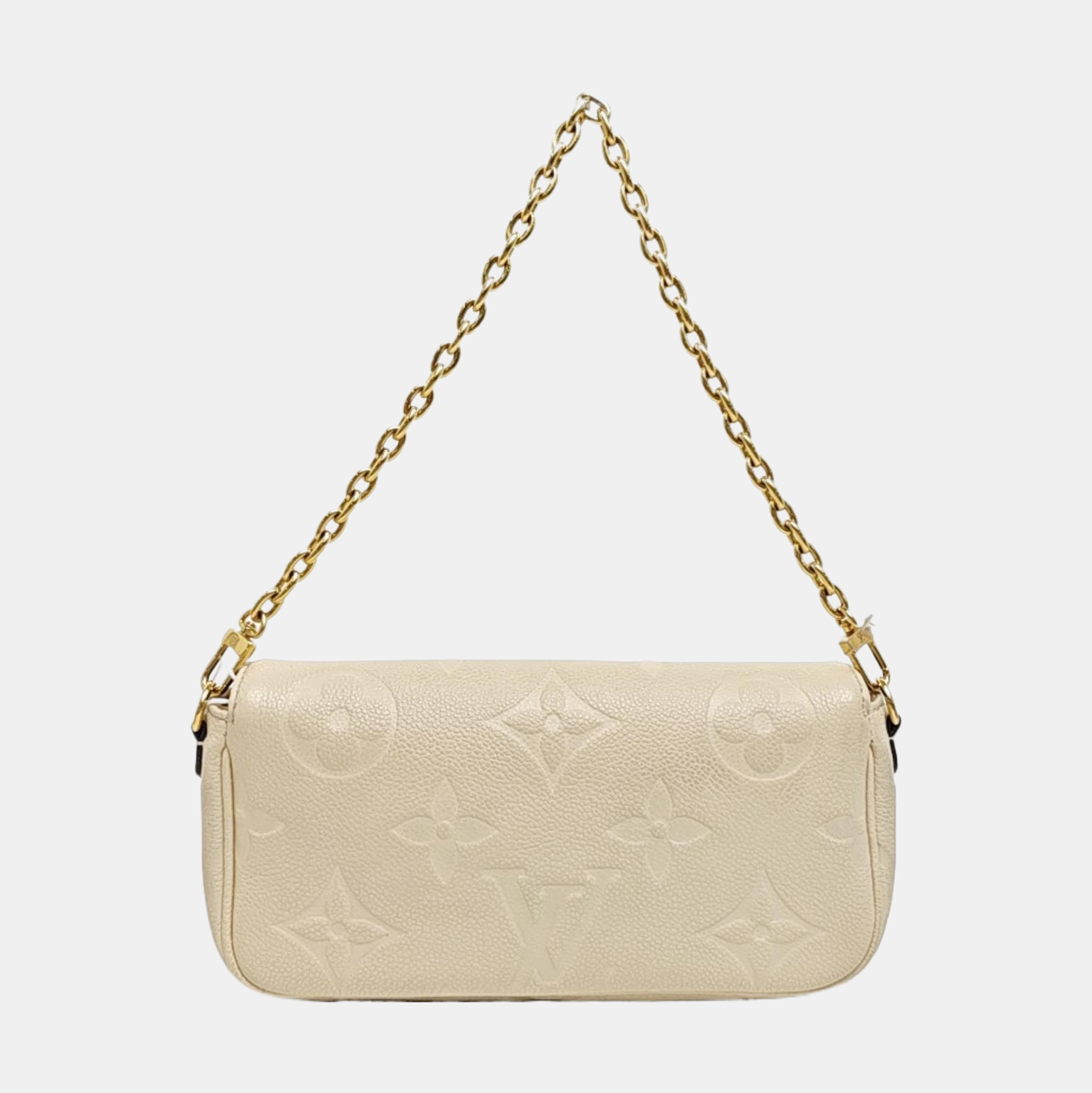 IVY Monogram Calfskin Beige