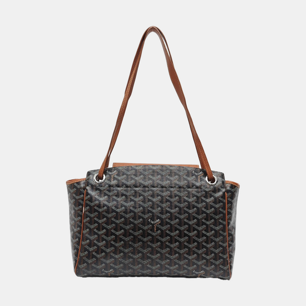 Rouette PM Coated Canvas Brown