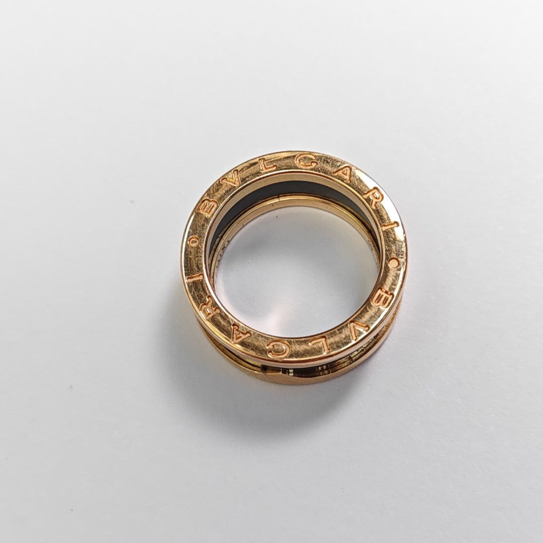 B.ZERO1 18k Rose Gold Ring EU 50