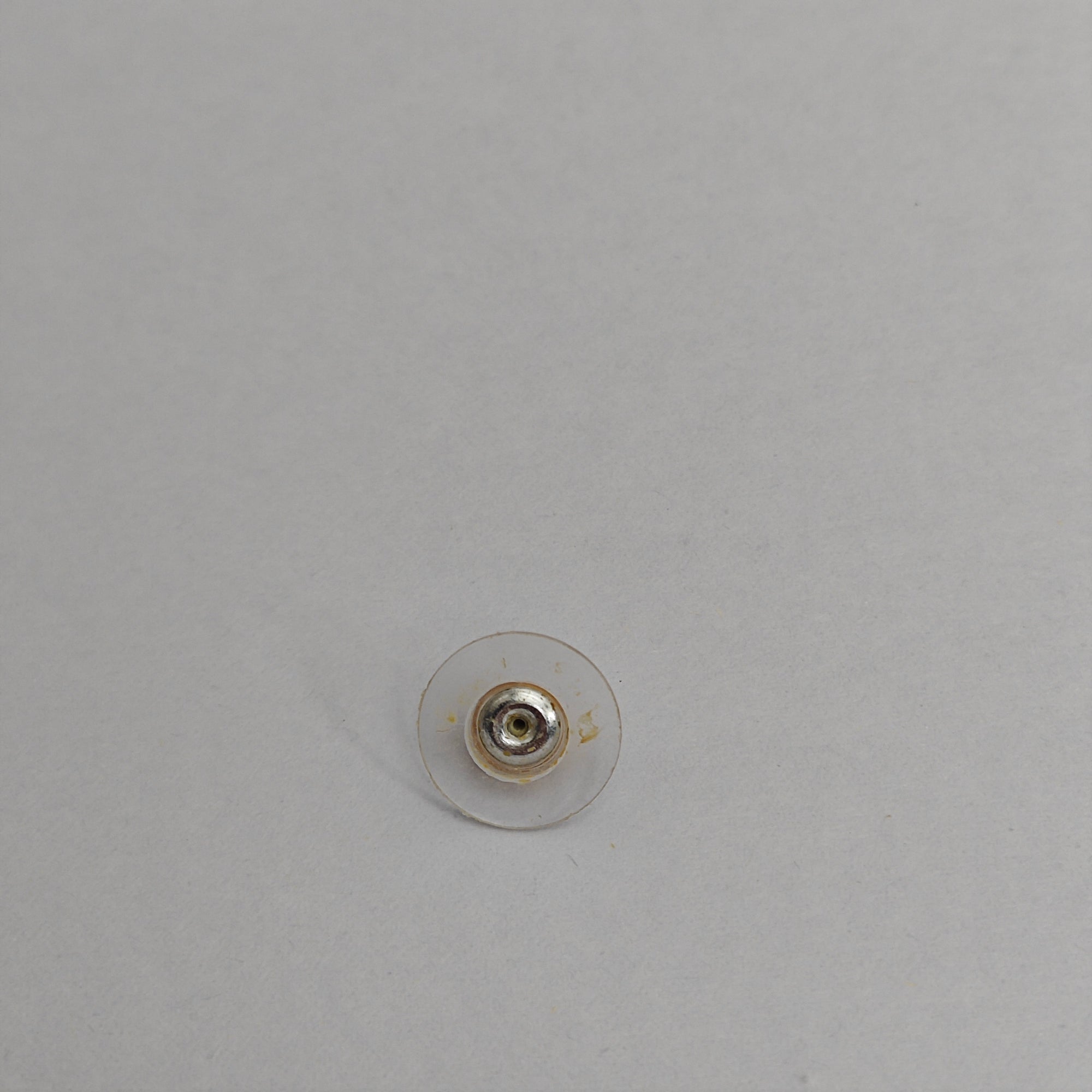 CC Logo Metal Gold Stud Earrings