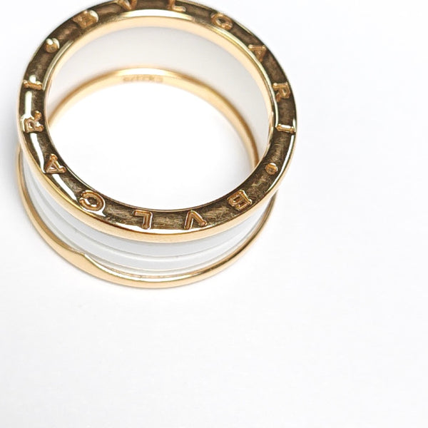 B.ZERO1 18k Rose Gold Ring EU 65