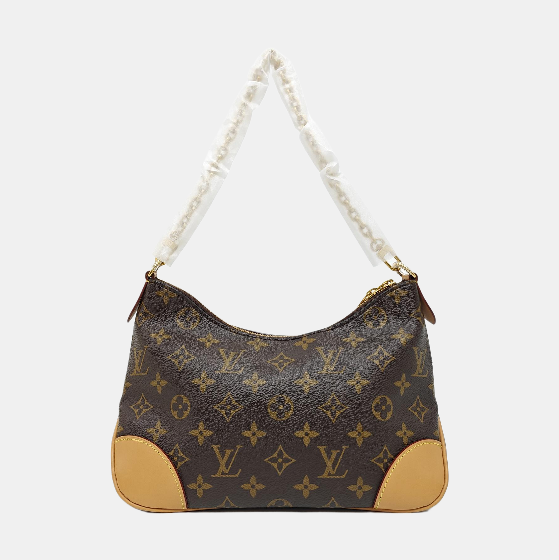 BOULOGNE Monogram Coated Canvas Brown