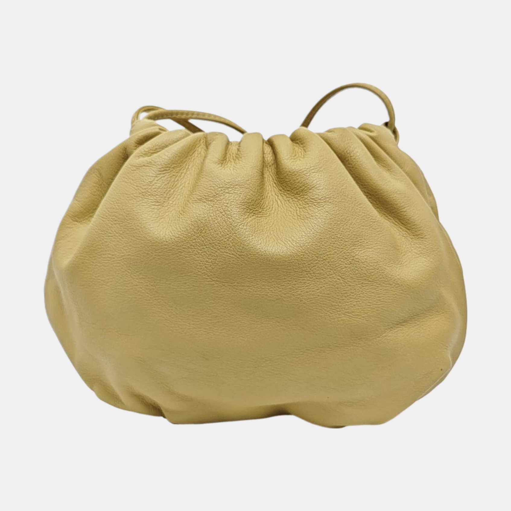 Calfskin Shoulder Bag Beige