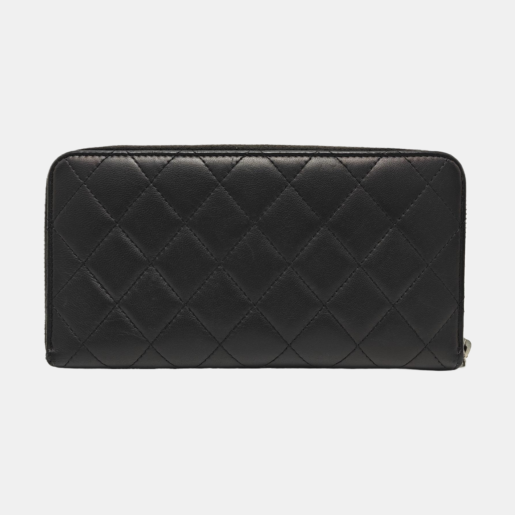 CLASSIC FLAP Mini Quilted Lambskin Black Wallet