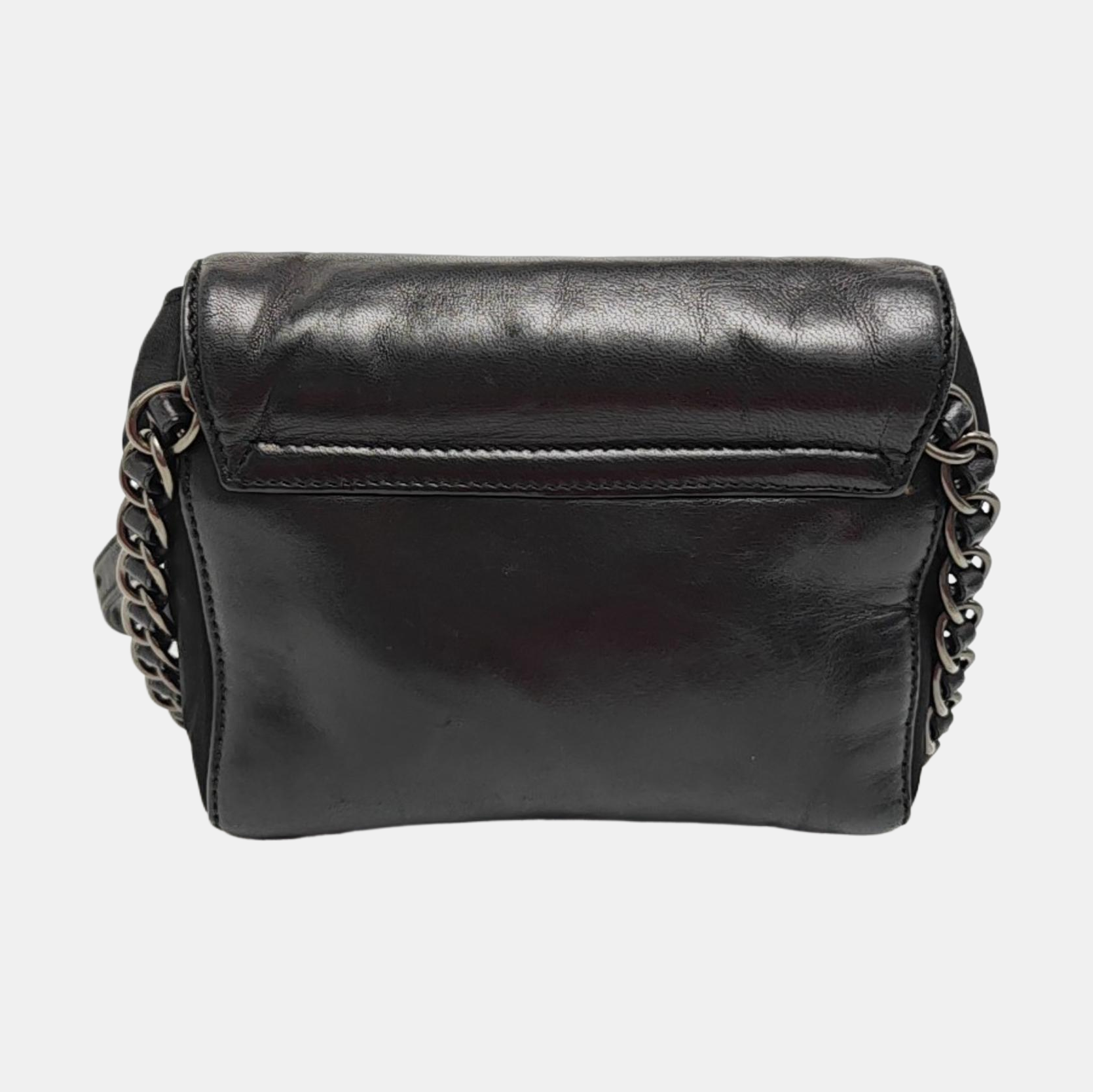 Lambskin Shoulder Bag Black