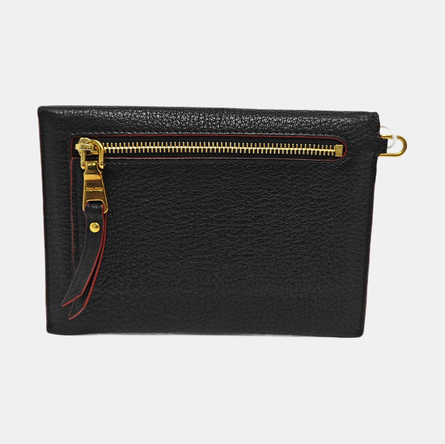Love Lambskin Black Wallet