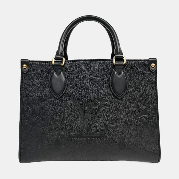 ONTHEGO PM Monogram Calfskin Black