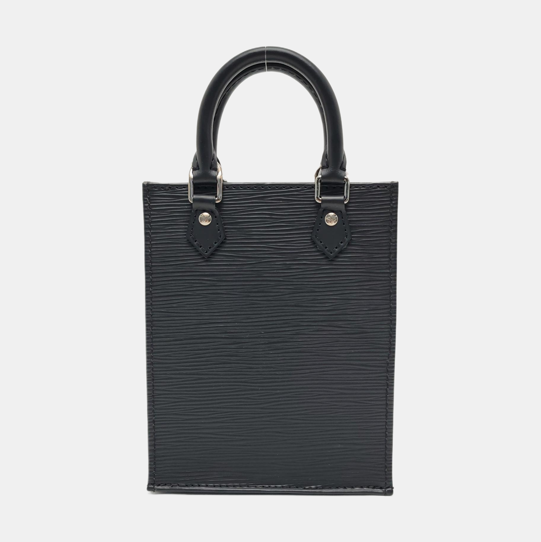 Authenticated pre-owned  SAC PLAT Mini Epi Black - Tote Bag at Looply