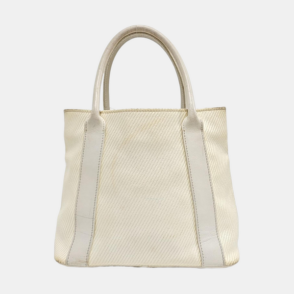 Vara Quilted Special Material White