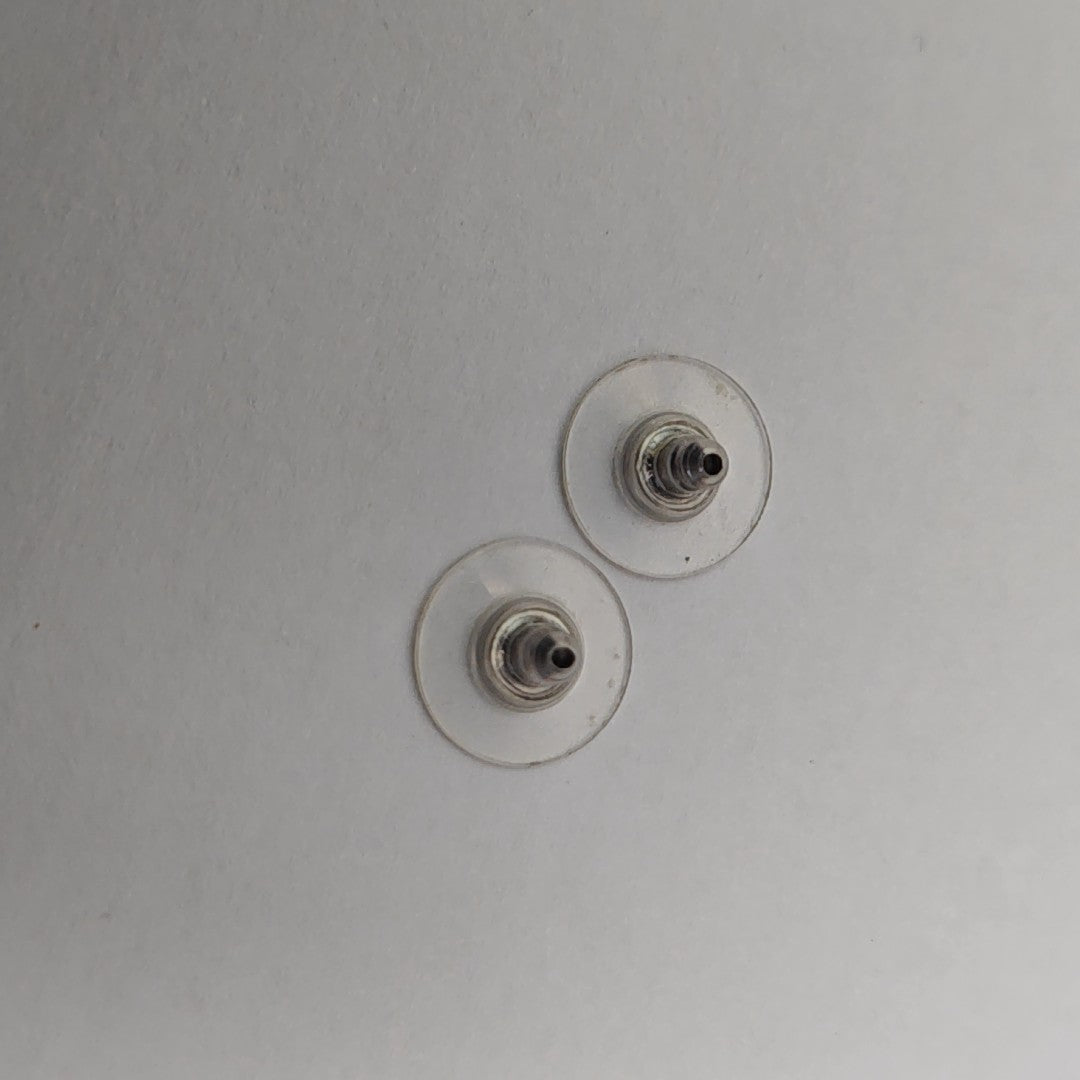 Metal Yellow Stud Earrings