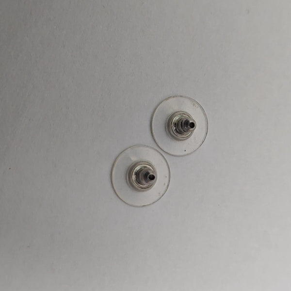 Metal Yellow Stud Earrings