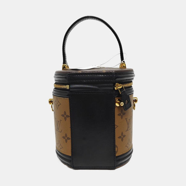CANNES PM Monogram Coated Canvas Brown
