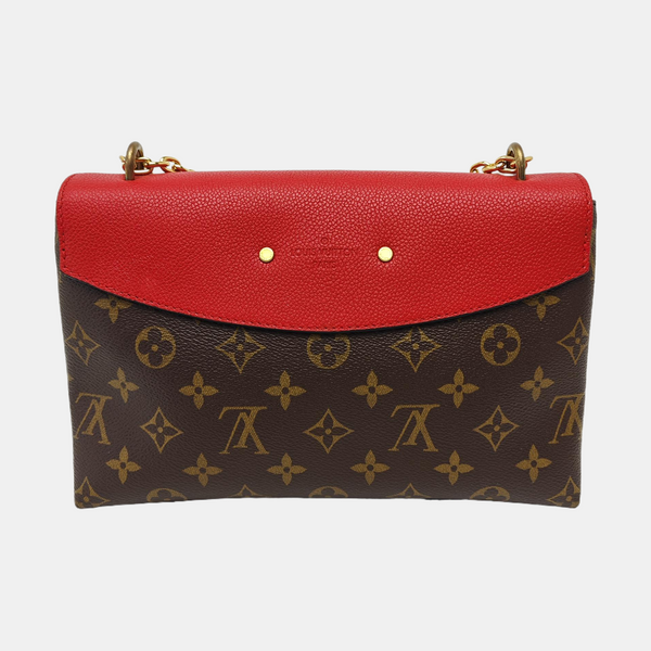 SAINT PLACIDE Monogram Coated Canvas Brown