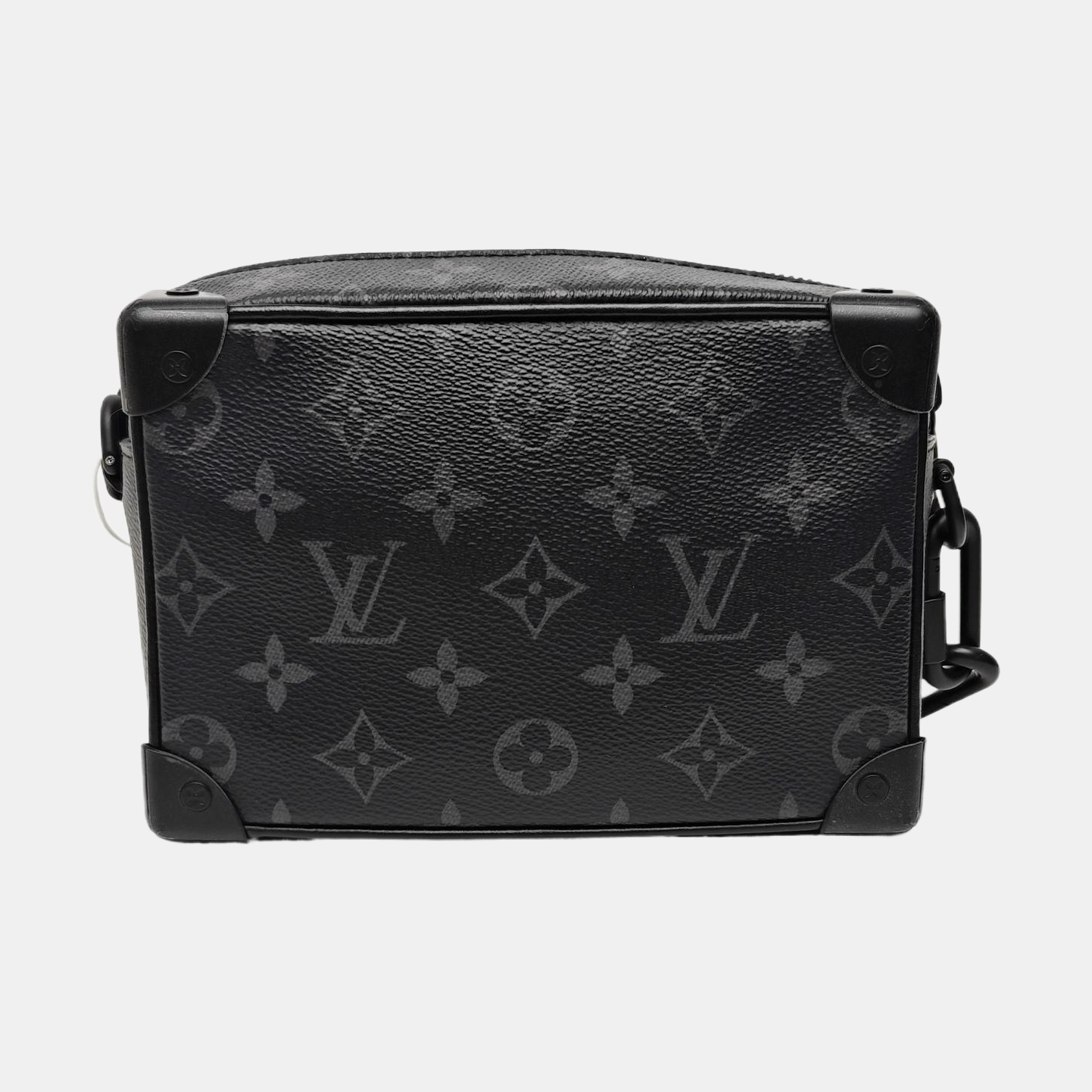 SOFT TRUNK Mini Monogram Coated Canvas Black
