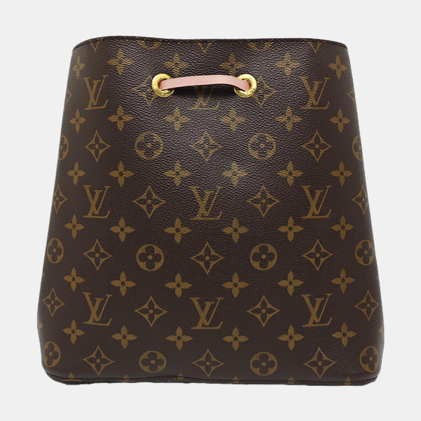 NÉONOÉ MM Monogram Coated Canvas Brown