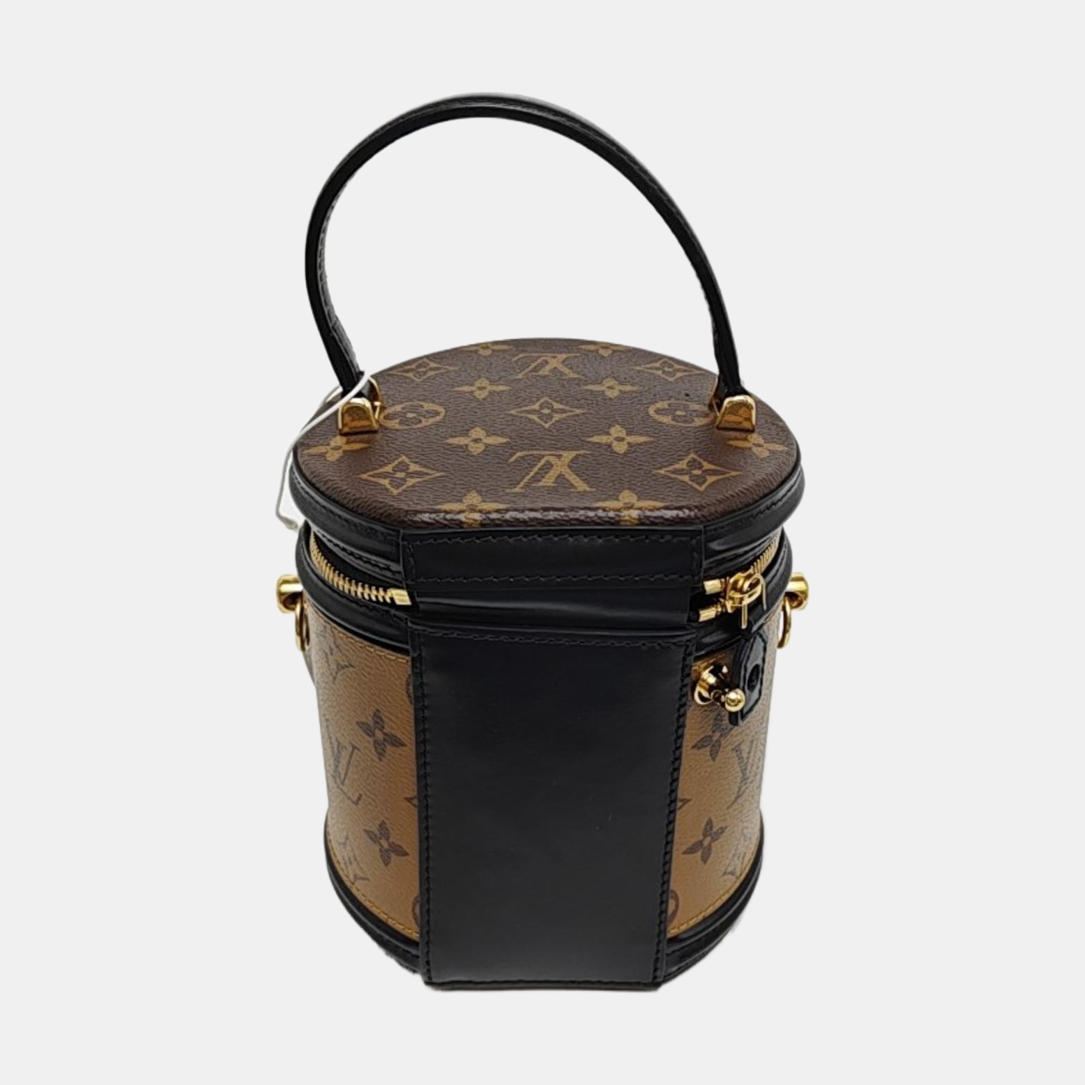CANNES PM Monogram Coated Canvas Brown