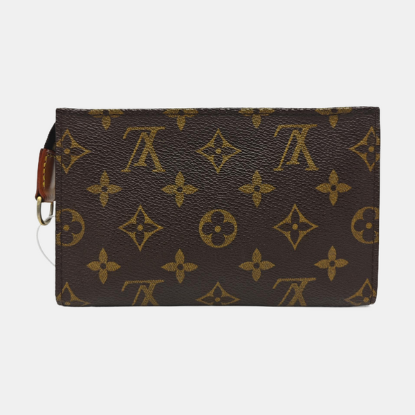 BUCKET Monogram Coated Canvas Brown